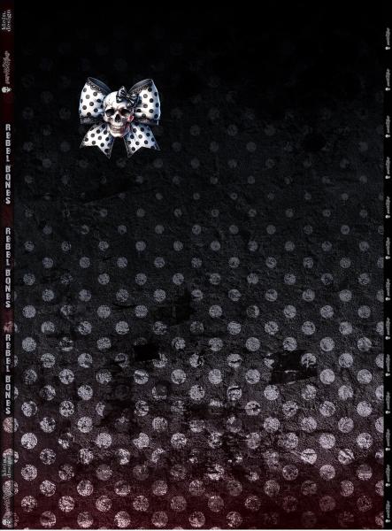 Rebel Bones - 2m Panel - French Terry